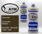 Preview: Chevrolet, Chocolate Metallic, WA320E / WA425E / GAV / G4F: 400ml Sprühdose + 400ml Klarlack - Set, von ATW Autoteile West.